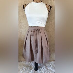 Deja Bleu Premium Women's Bubble Hem Skirt